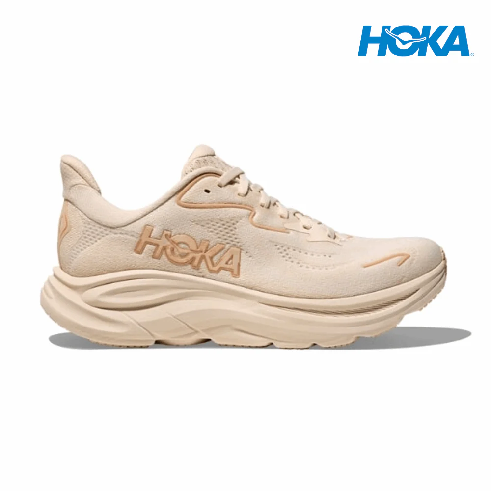 HOKA Women Clifton 10 Wide - Vanilla / Birch