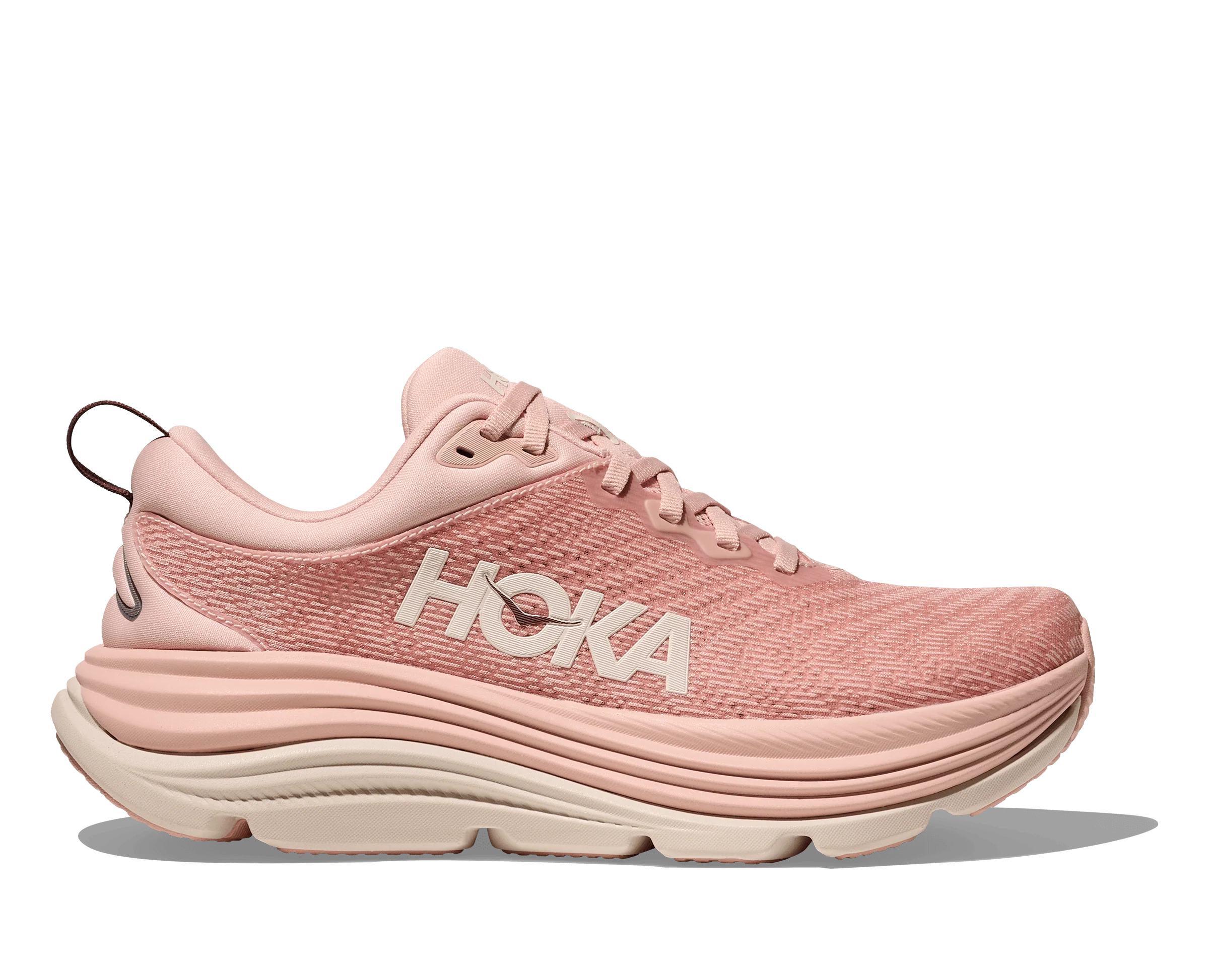 HOKA Women Gaviota 5 - Rose Latte / Rose Cream - Image 2
