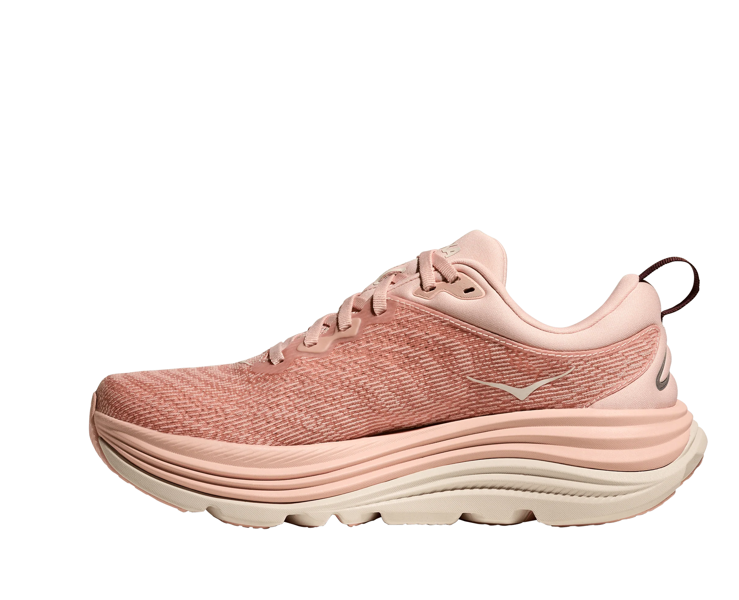 HOKA Women Gaviota 5 - Rose Latte / Rose Cream - Image 7