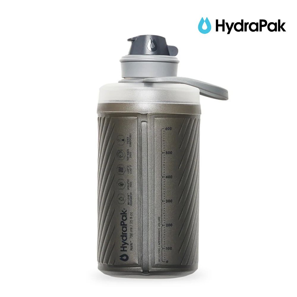 HydraPak Flux 750ml - Mammoth Grey