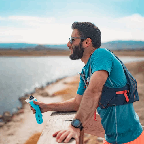 HydraPak SoftFlask™ 250ml 2-Pack - Malibu Blue - Image 10