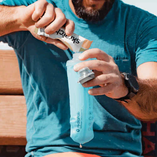 HydraPak SoftFlask™ 250ml 2-Pack - Malibu Blue - Image 2