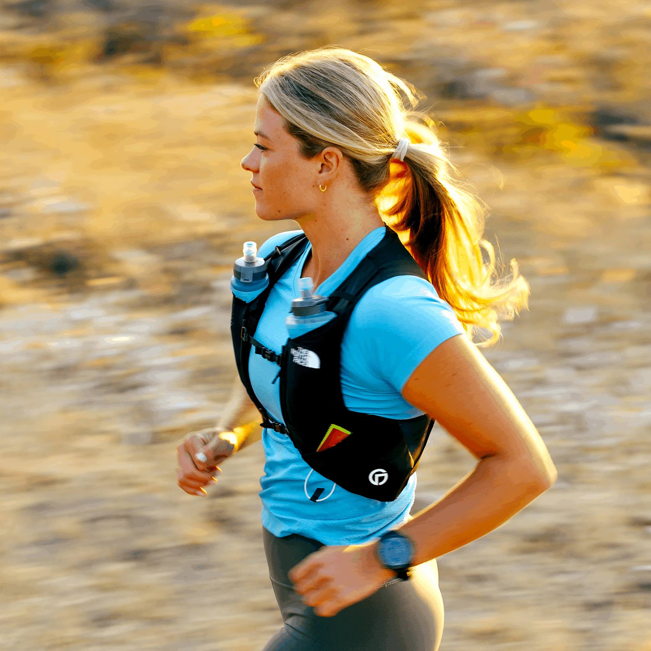 HydraPak SoftFlask™ Speed 500ml - Malibu Blue - Image 4