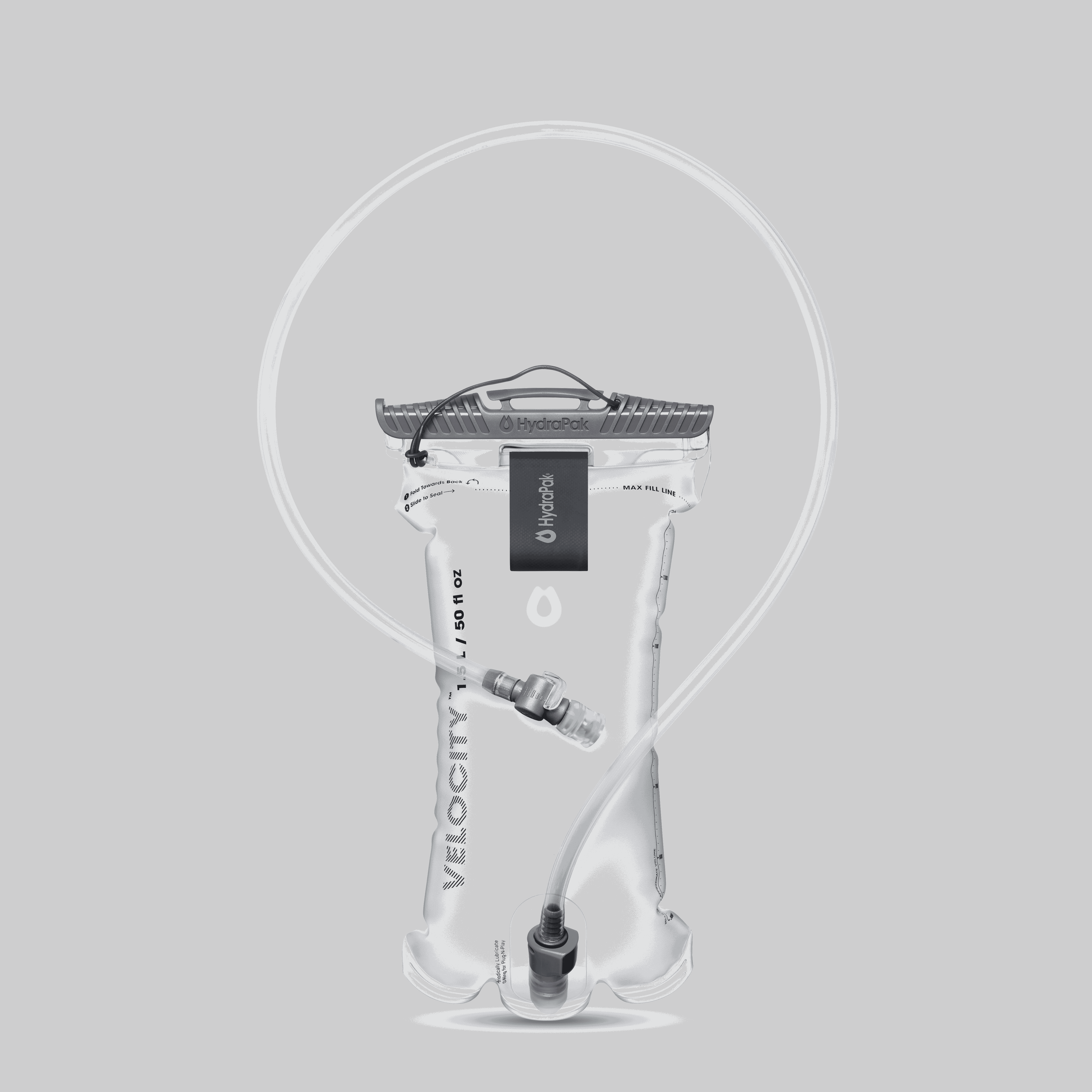 HydraPak Velocity™ 1.5L - Clear - Image 3