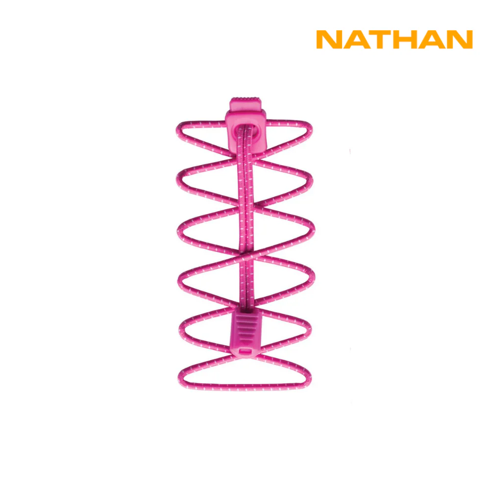 Nathan Sports Run Laces - Pink