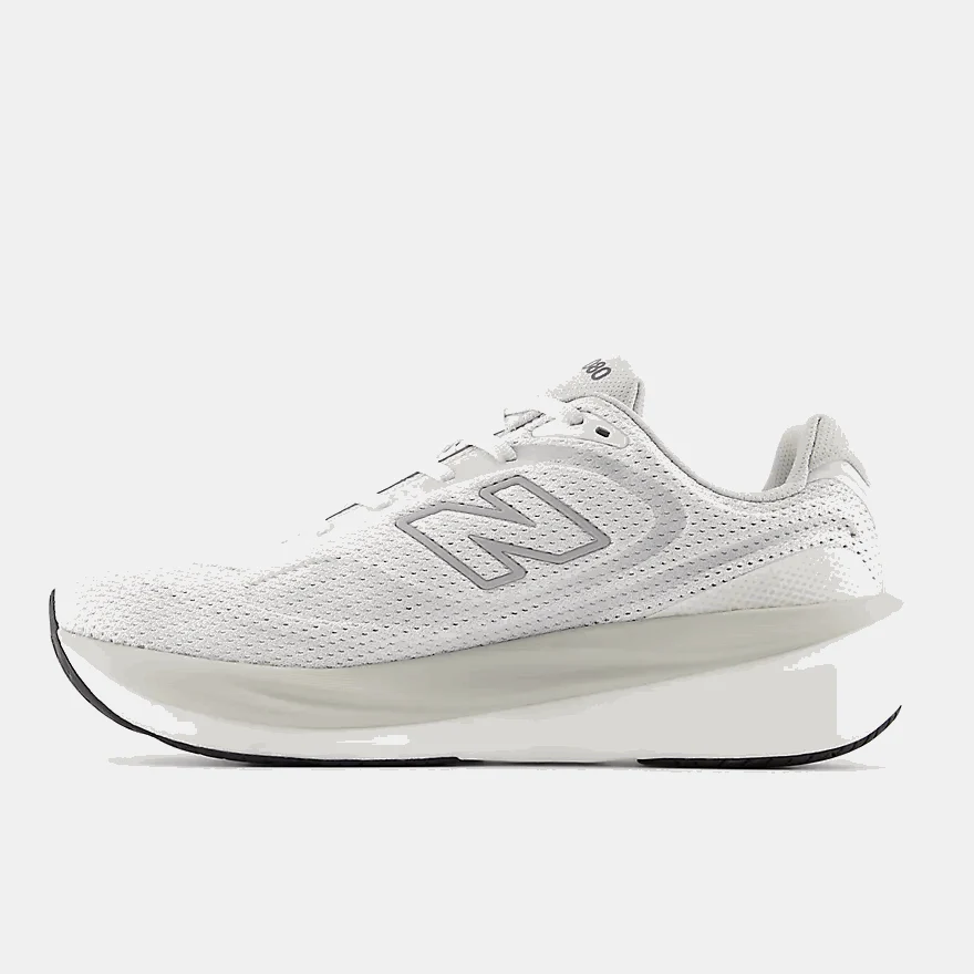 New Balance Men 1080v15 Wide - Nb 103 White / Truffle Salt - Image 6