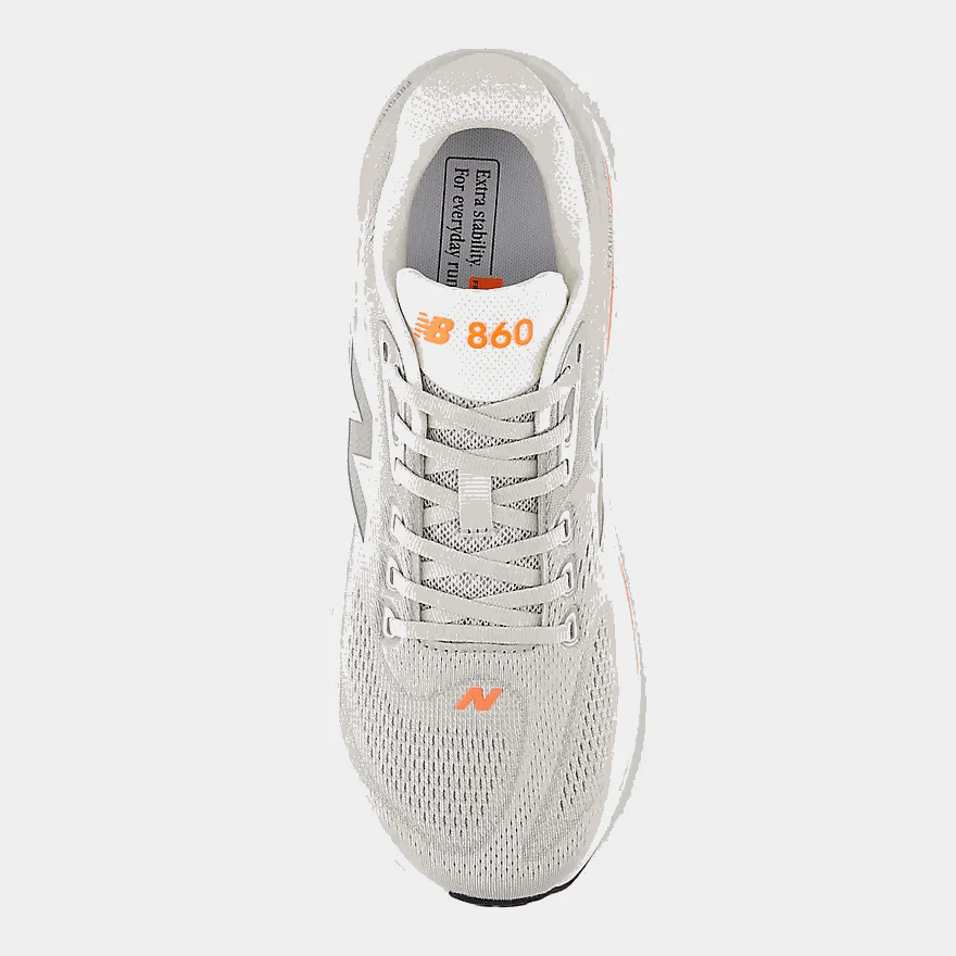 New Balance Men Fresh Foam X 860v15 Wide - Grey Matter / Sea Salt - Image 3