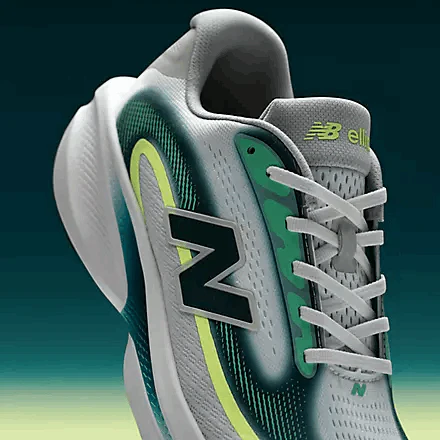New Balance Women Ellipse v1 - Deep End / Medusa Green - Image 2