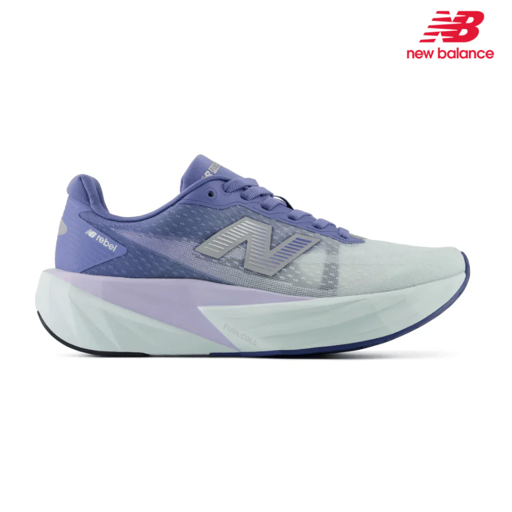 New Balance Women FuelCell Rebel v5 - Fairweather Blue / Glint Blue
