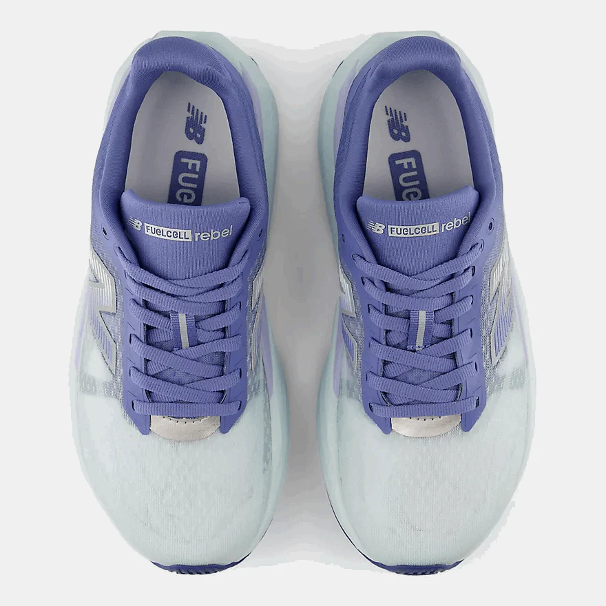 New Balance Women FuelCell Rebel v5 - Fairweather Blue / Glint Blue - Image 3