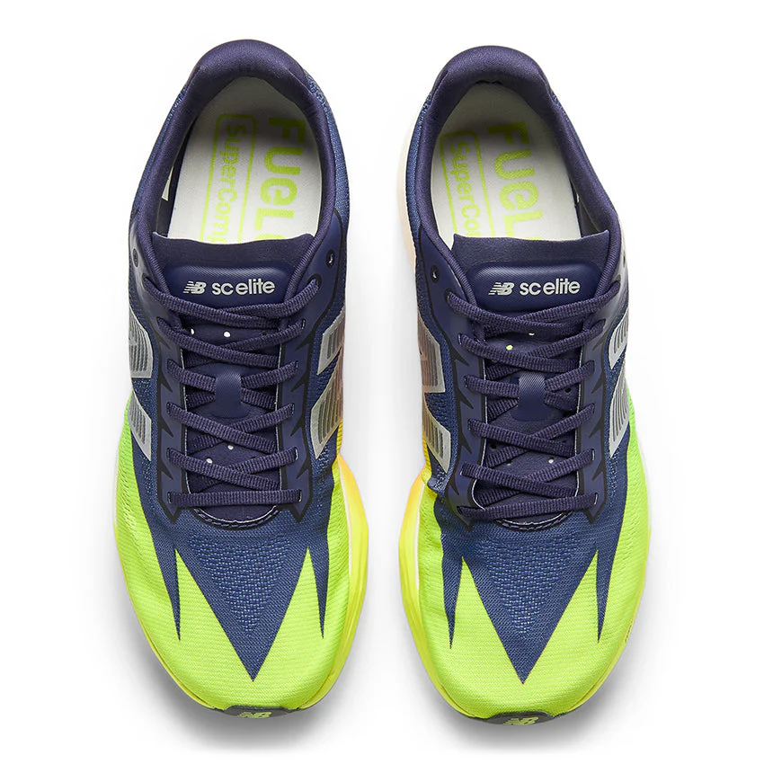 New Balance Women FuelCell SuperComp Elite v5 - Boysenberry / Afterglow - Image 4