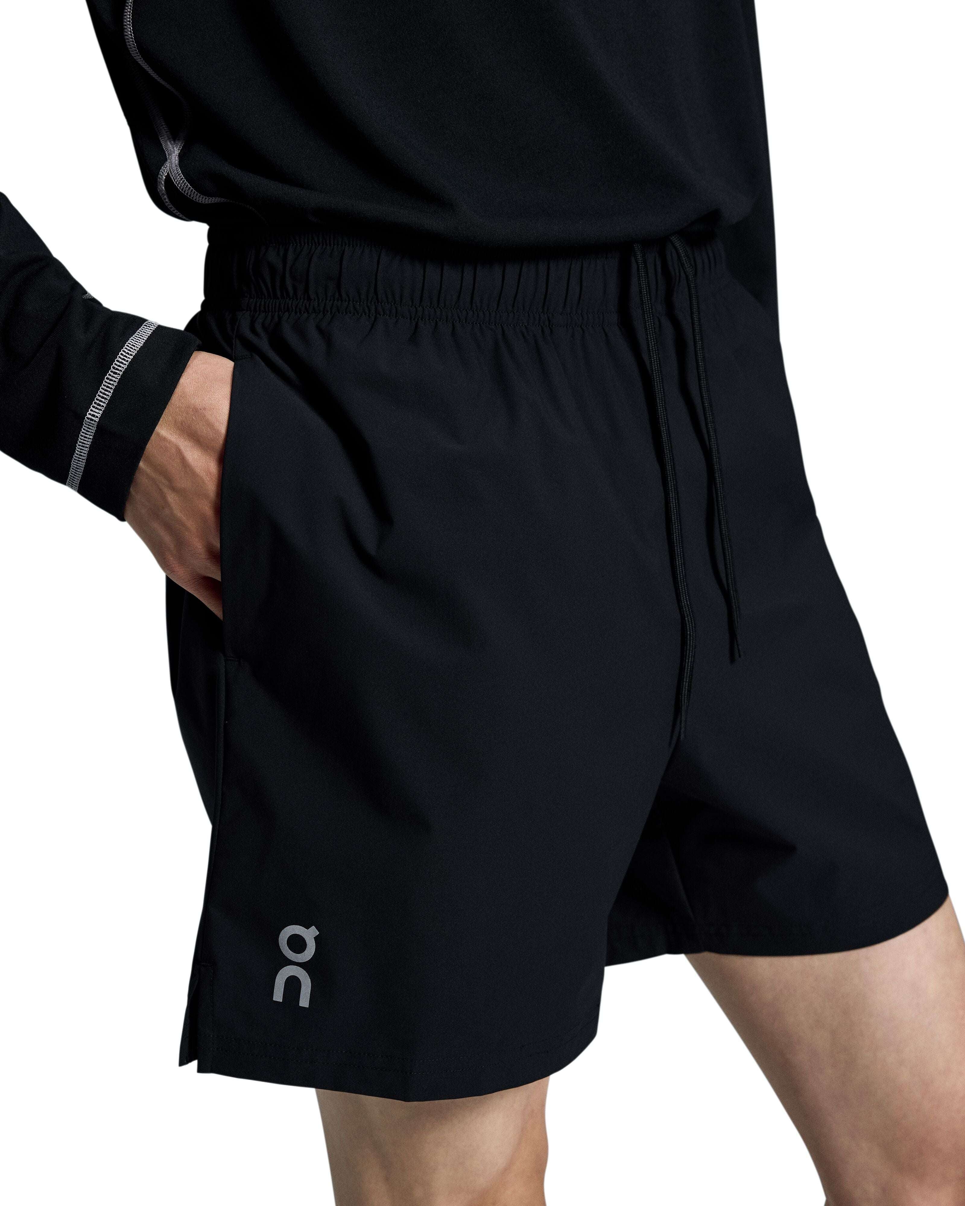 On Men 5" Core Shorts - Black - Image 2