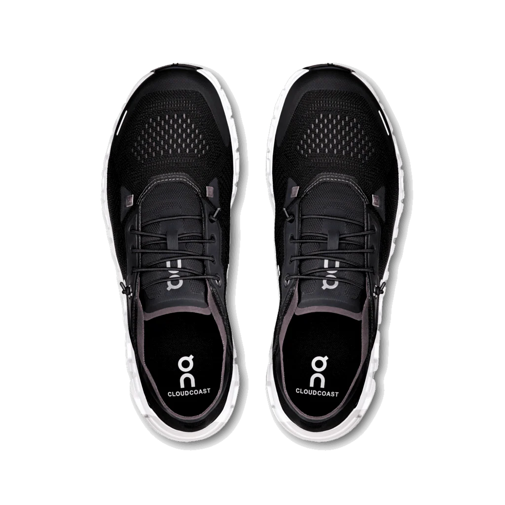 On Men Cloud 6 Coast - Black / White - Image 3