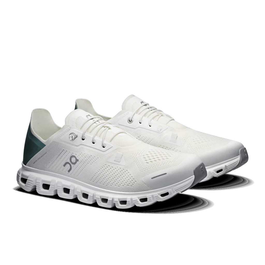On Men Cloud 6 Coast - Ivory / Olive - Image 2