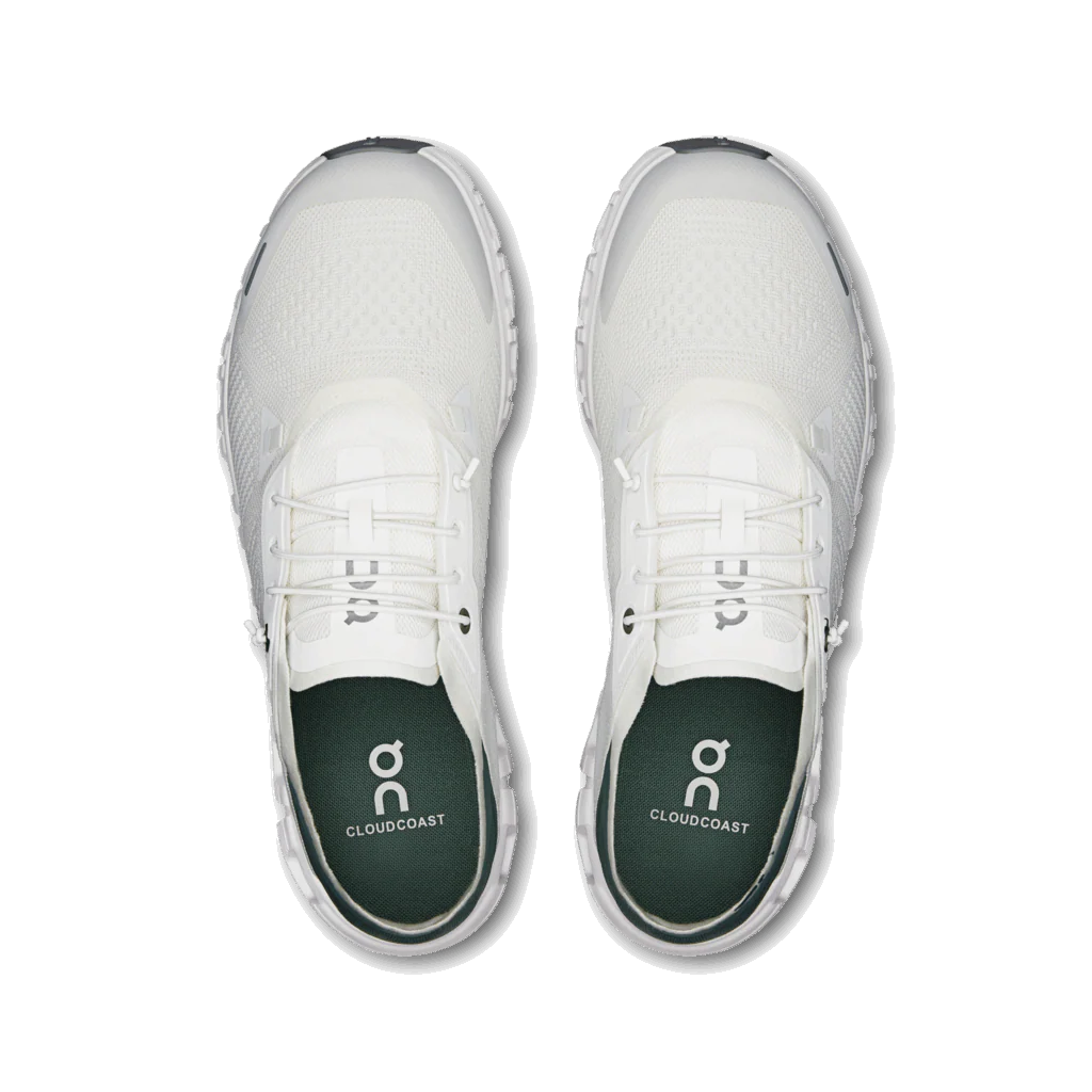 On Men Cloud 6 Coast - Ivory / Olive - Image 3