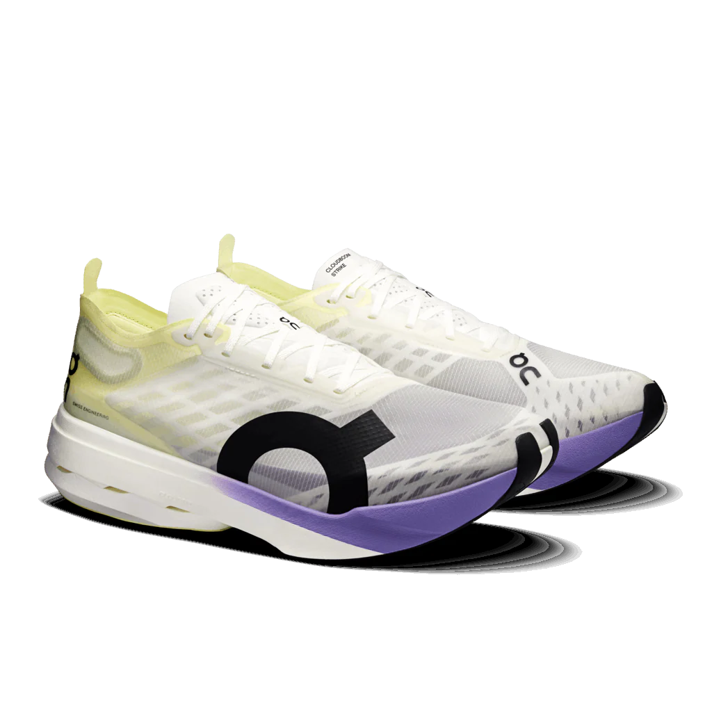 On Men Cloudboom Strike - Juniper / Limelight - Image 2