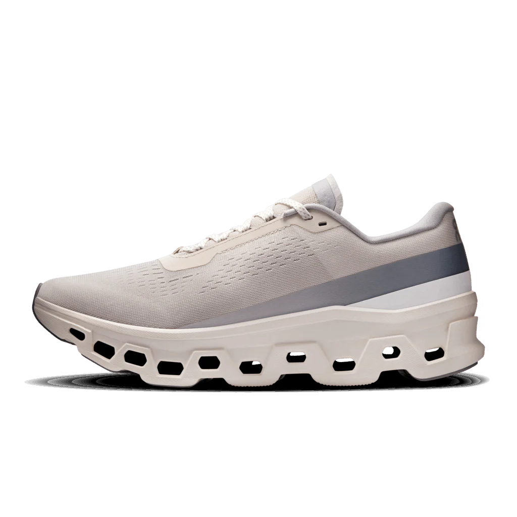 On Men Cloudmonster 1 - Pearl / Ivory - Image 6