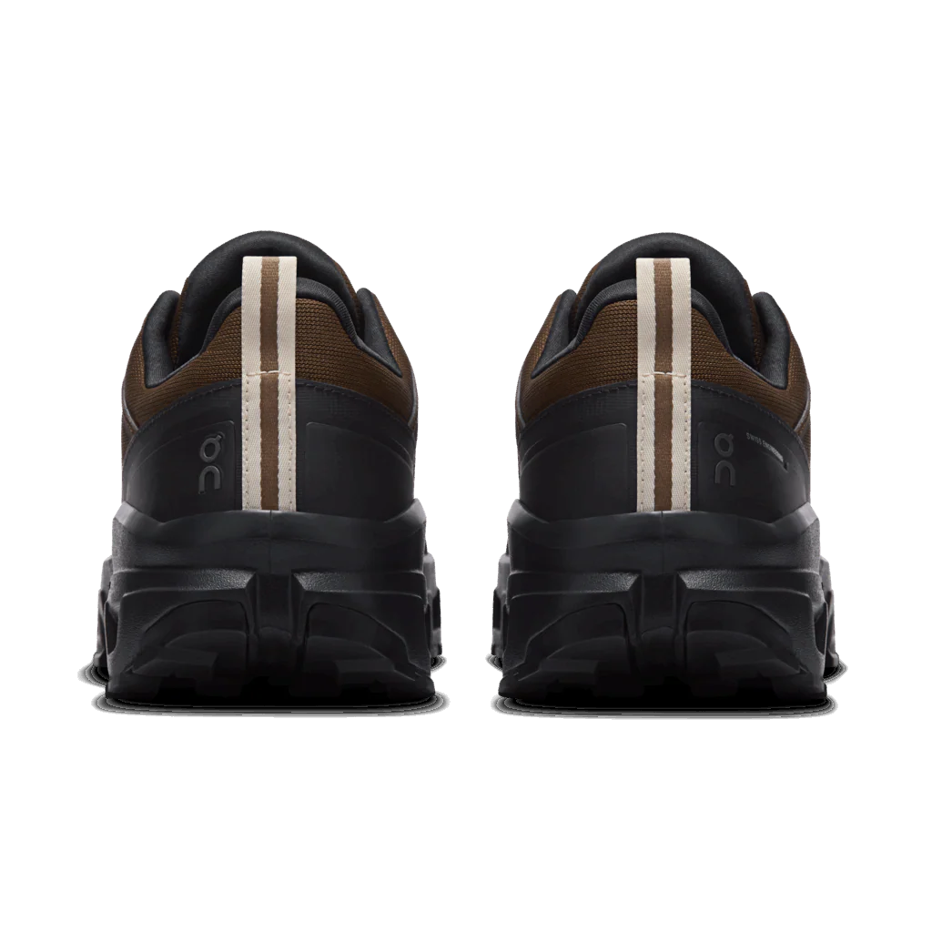 On Men Cloudrock Low Waterproof - Earth / Black - Image 4