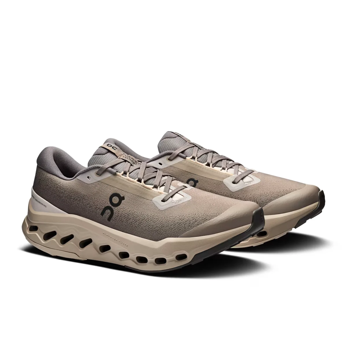 On Men Cloudsurfer Trail 2 Waterproof - Cinder / Desert - Image 2