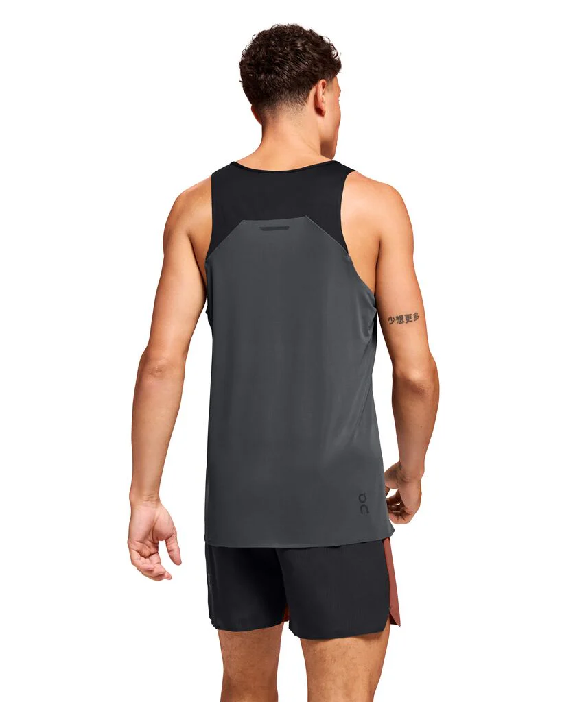 On Men Performance Tank - Black / Eclipse - Image 5