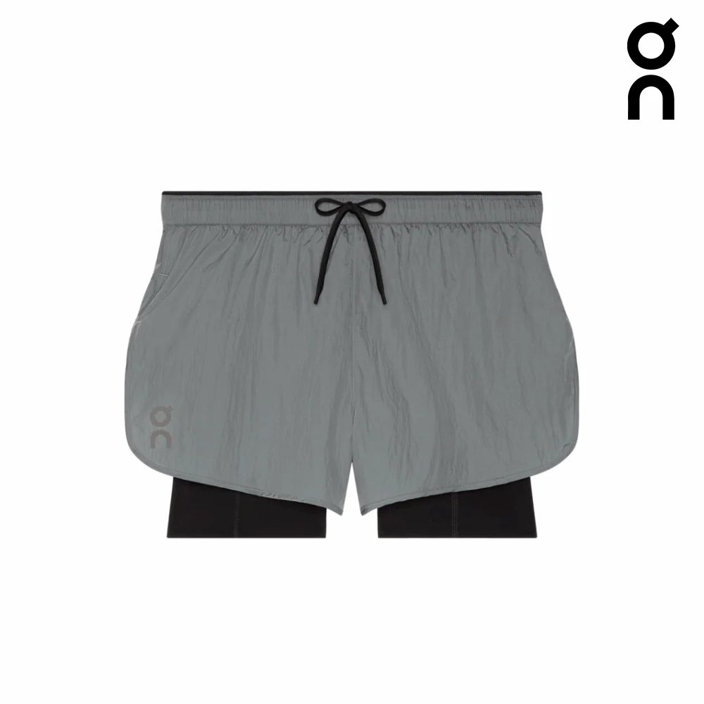On Men Performance Volt Shorts - Glacier