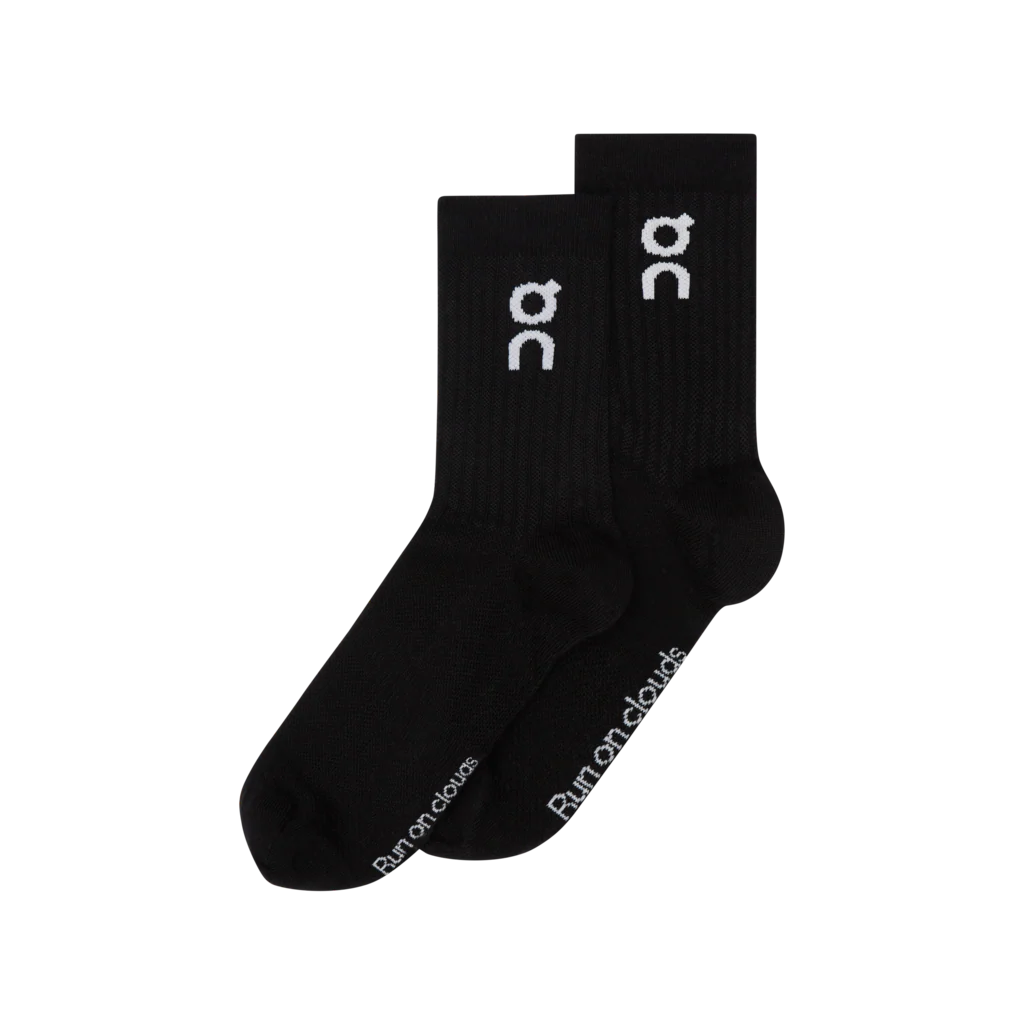 On Unisex Logo Sock High 3-Pack - Black - Image 2