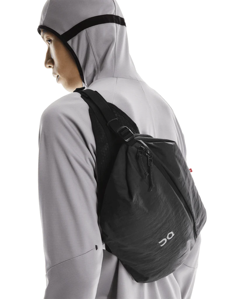 On Unisex Sling Pack 9L - Magnet / Black - Image 2