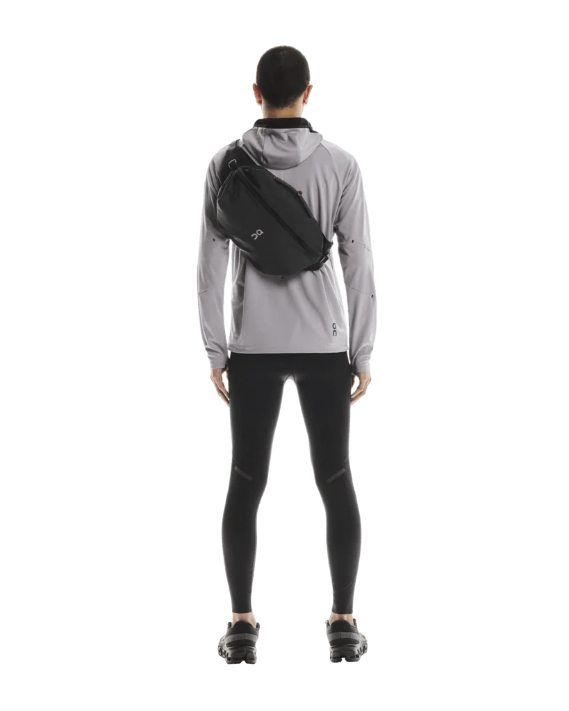 On Unisex Sling Pack 9L - Magnet / Black - Image 3