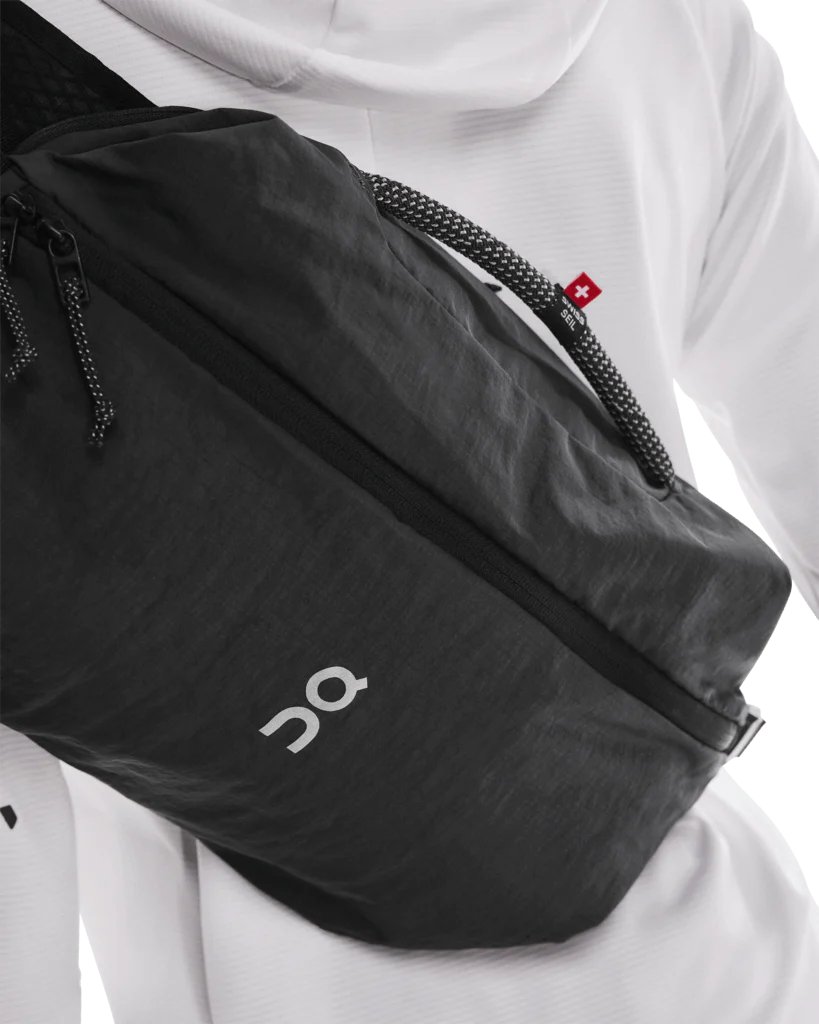 On Unisex Sling Pack 9L - Magnet / Black - Image 5