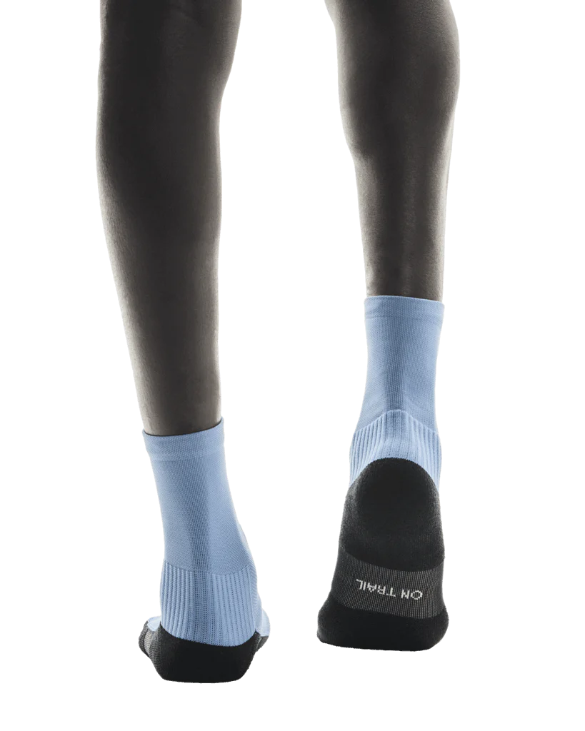 On Unisex Trail Sock High 2 Pack - Glacier / Dust - Image 4