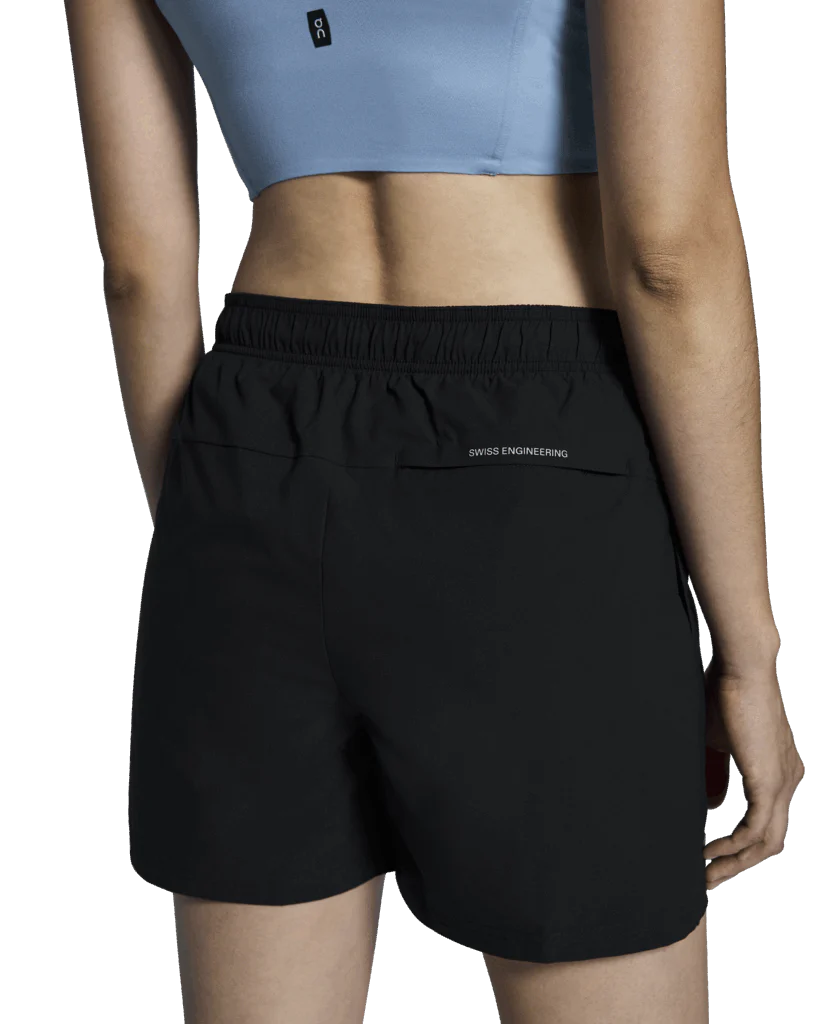On Women 5" Core Shorts - Black - Image 3