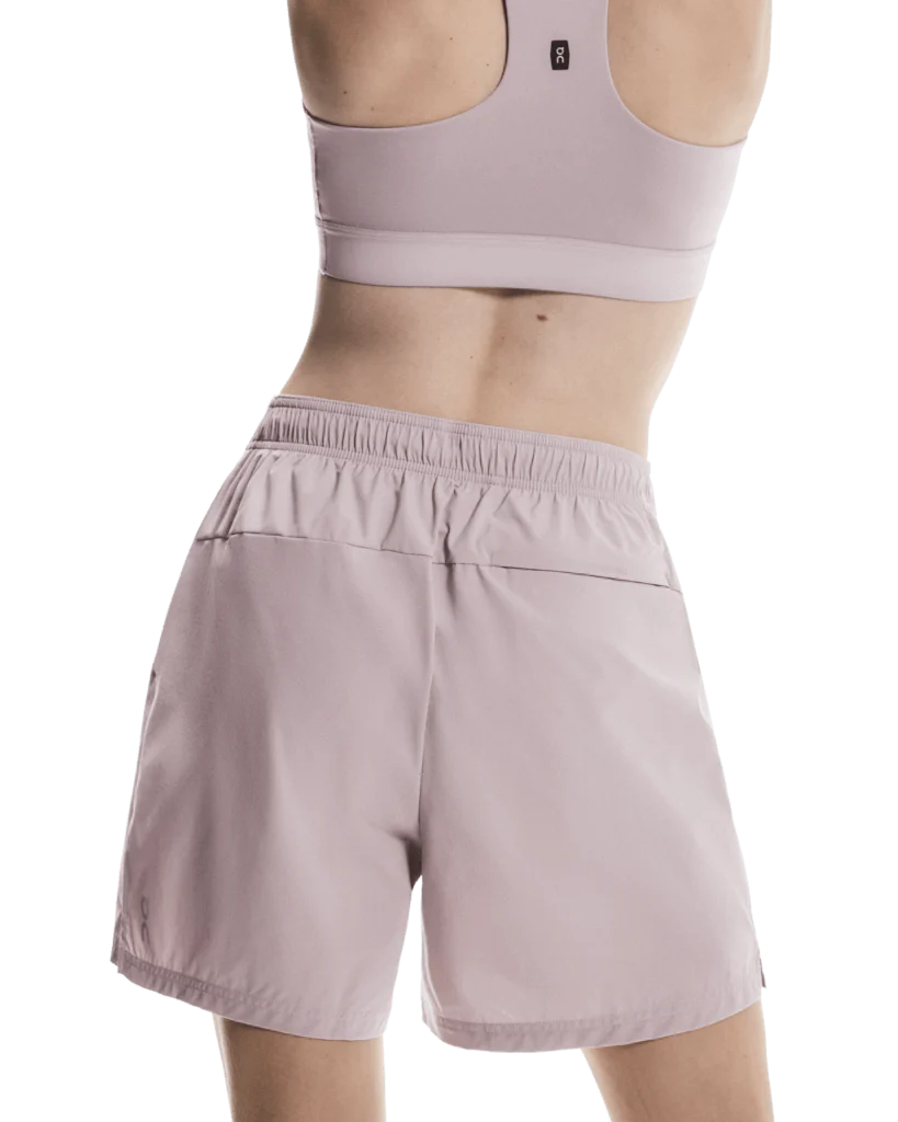 On Women 5" Core Shorts - Heron - Image 3