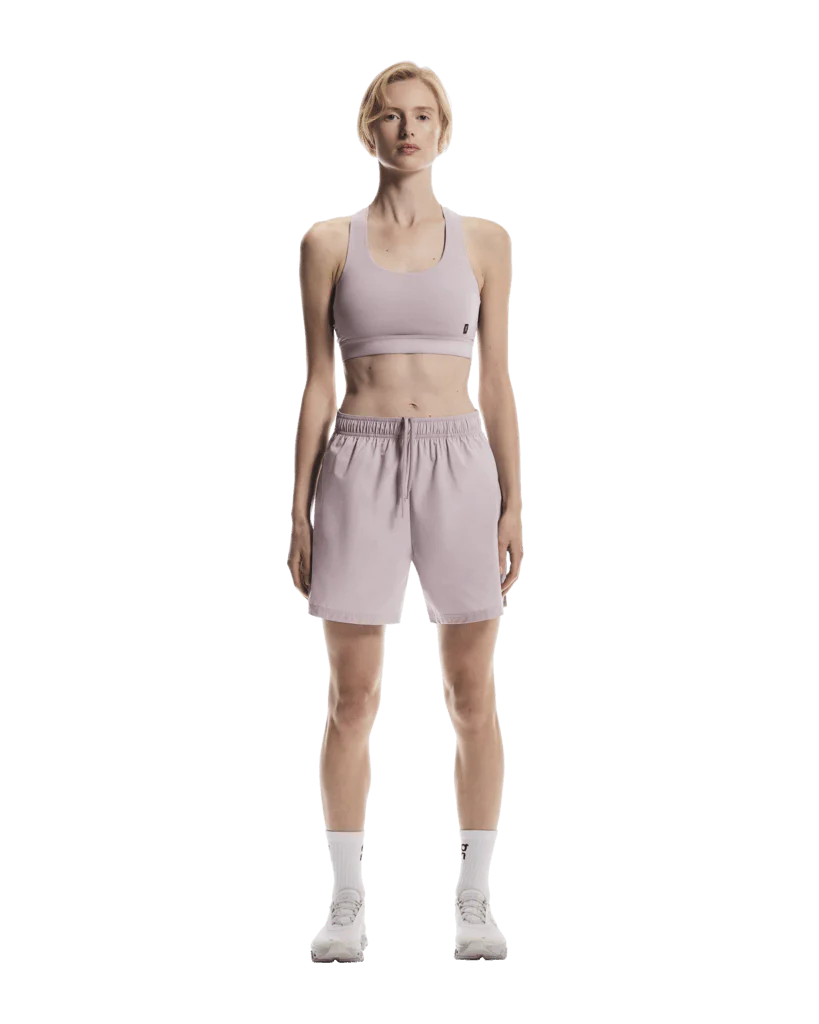 On Women 5" Core Shorts - Heron - Image 4