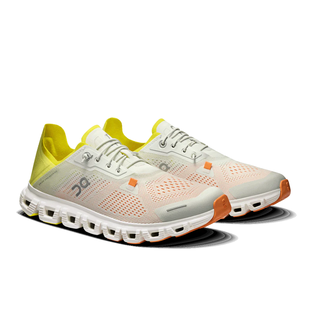 On Women Cloud 6 Coast - Aloe / Limelight - Image 2