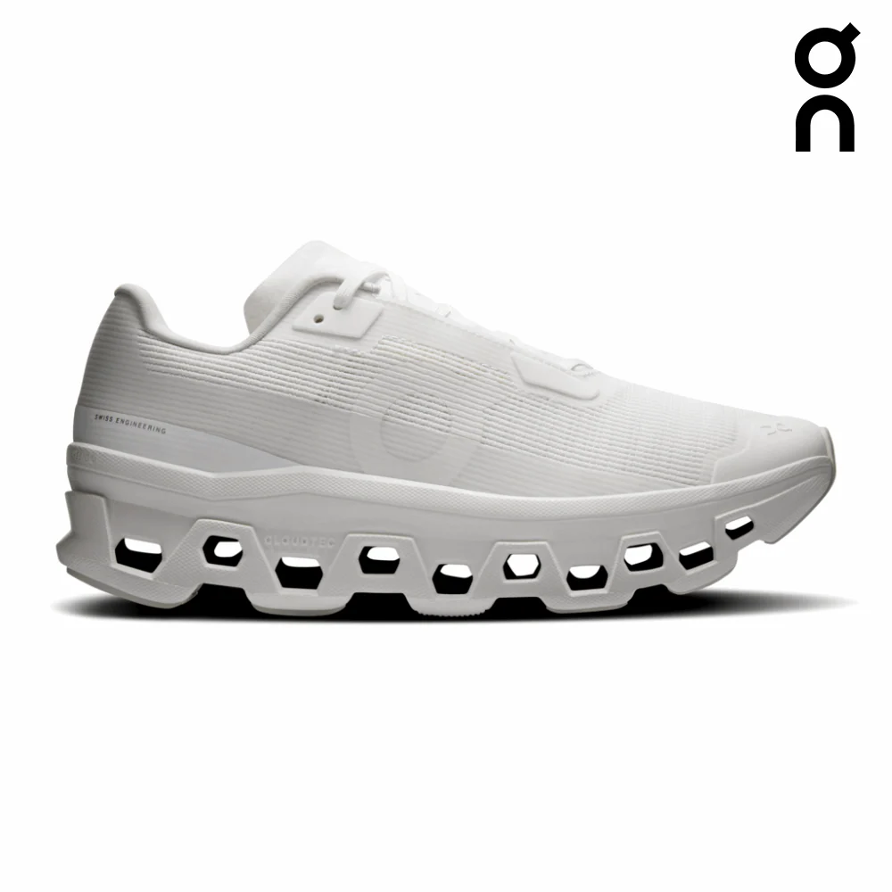On Women Cloudmonster Void - White / White