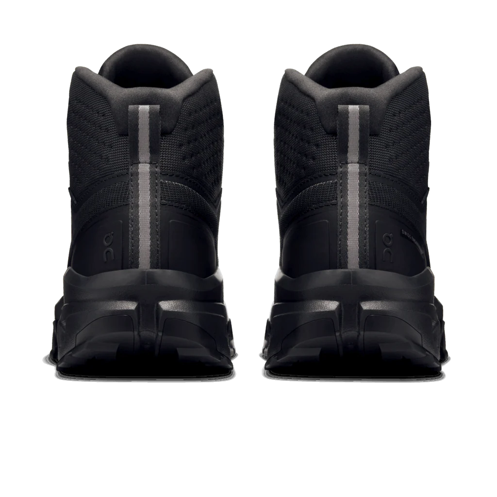 On Women Cloudrock Mid Waterproof - Black / Black - Image 5