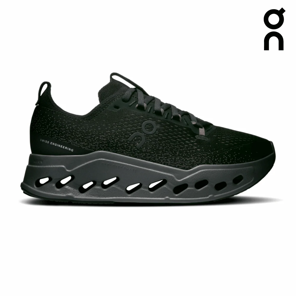 On Women Cloudsurfer Max - Black / Eclipse
