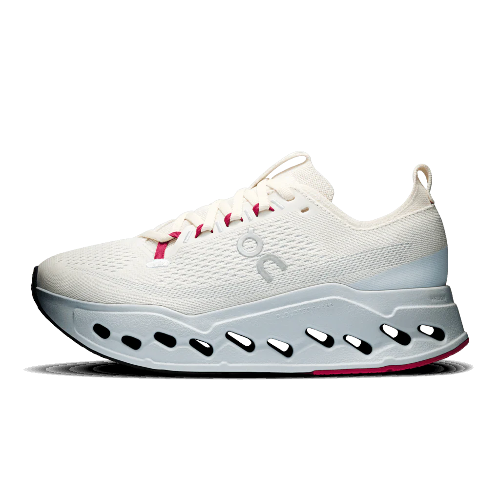 On Women Cloudsurfer Max - Ivory / Arctic - Image 6