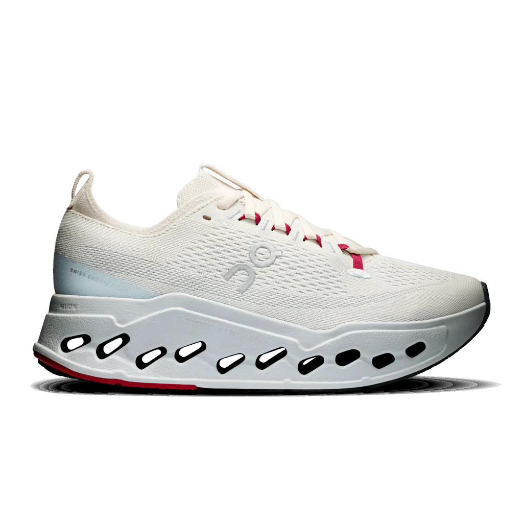 On Women Cloudsurfer Max - Ivory / Arctic - Image 7