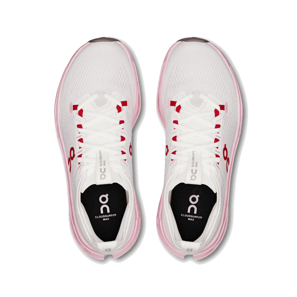 On Women Cloudsurfer Max - Ivory / Peony - Image 3