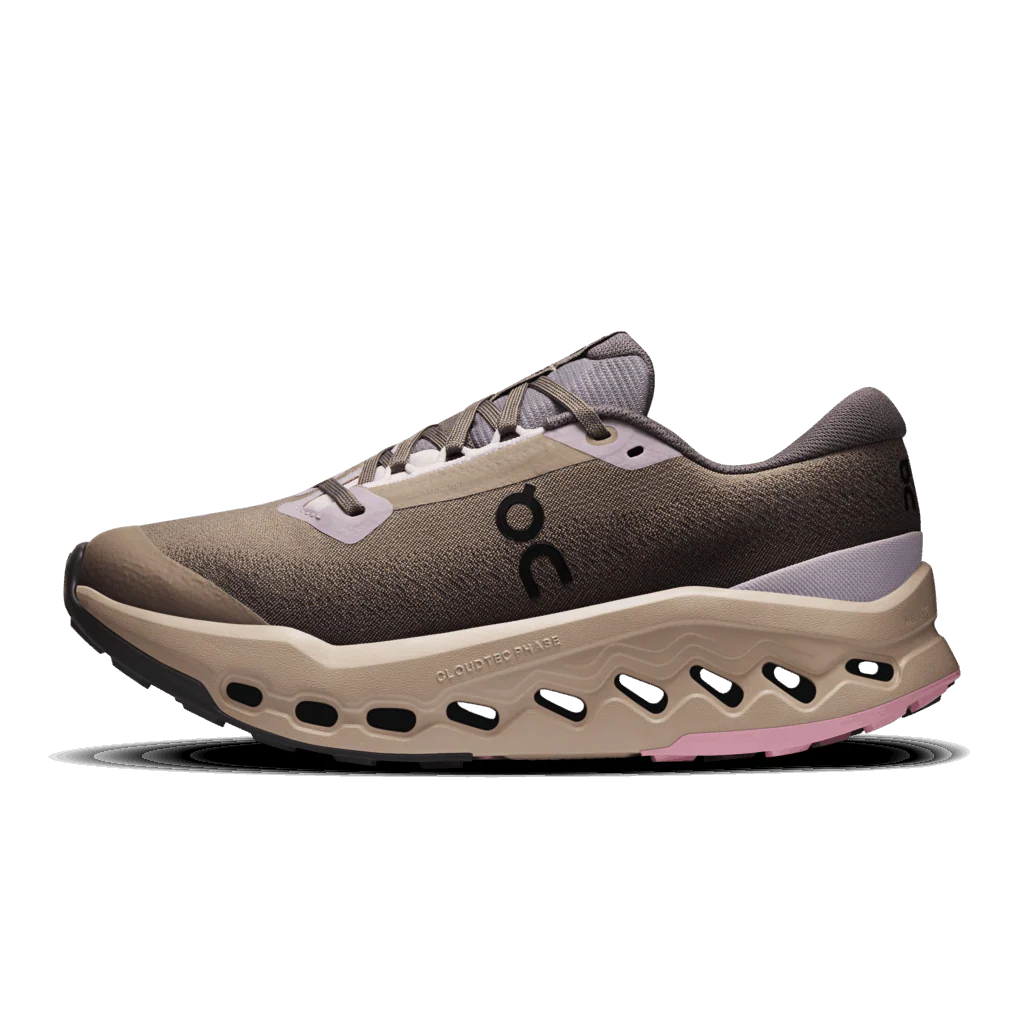 On Women Cloudsurfer Trail 2 Waterproof - Cinder / Desert - Image 6