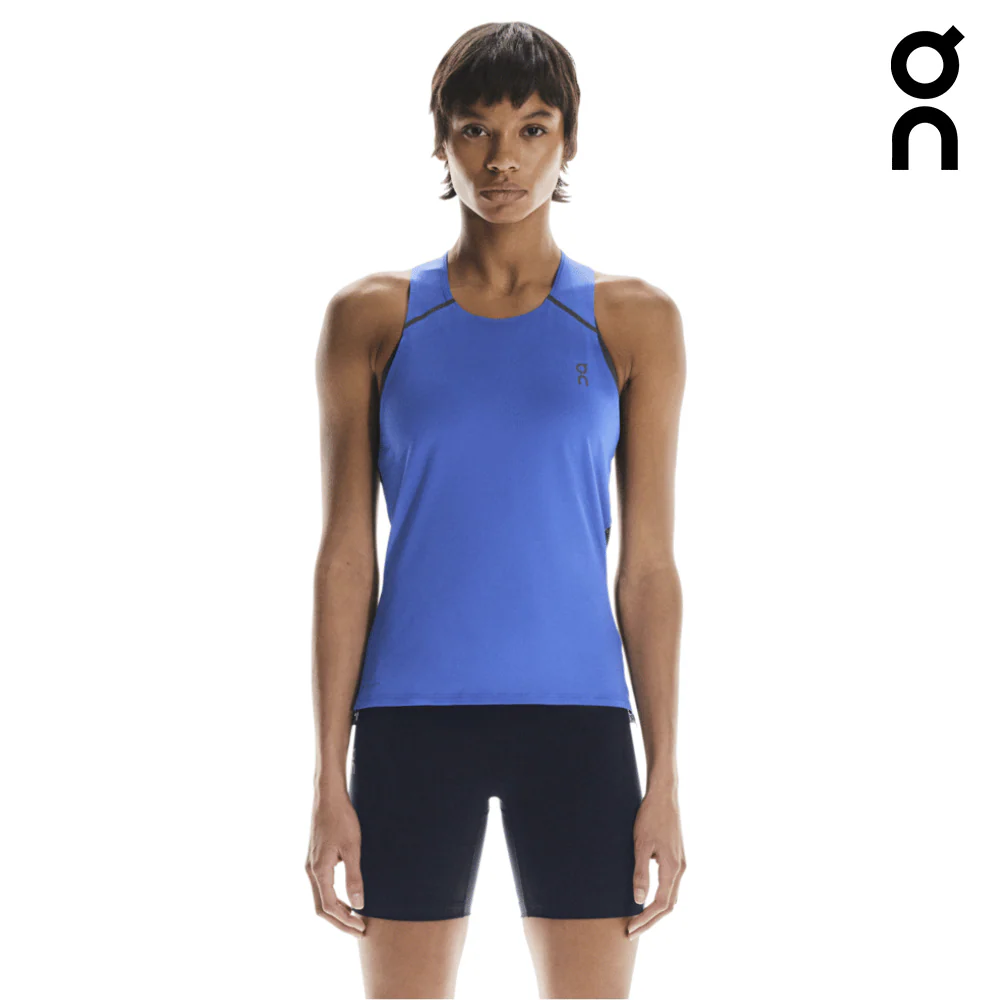 On Women Performance Tank - Zaffre / Navy
