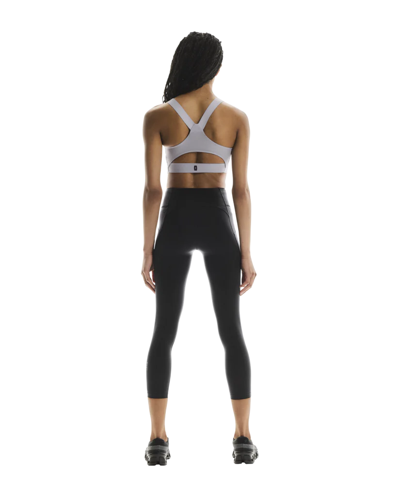 On Women Performance Tights 7/8 - Black - Image 4