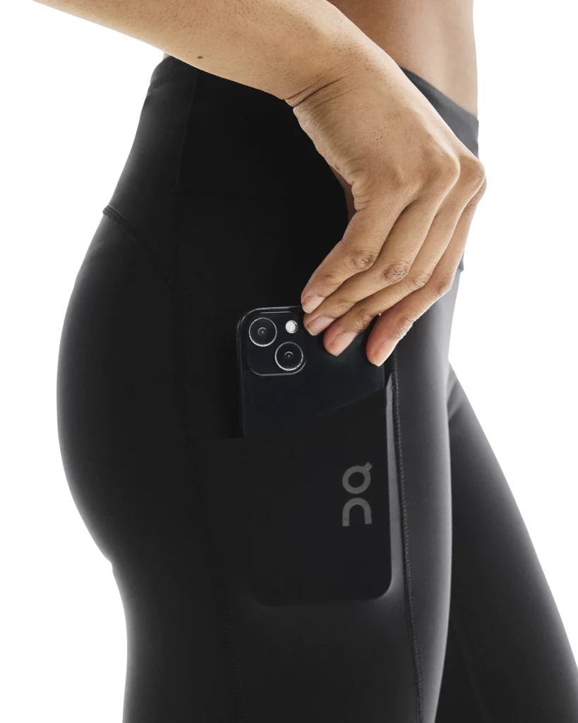 On Women Performance Tights 7/8 - Black - Image 6