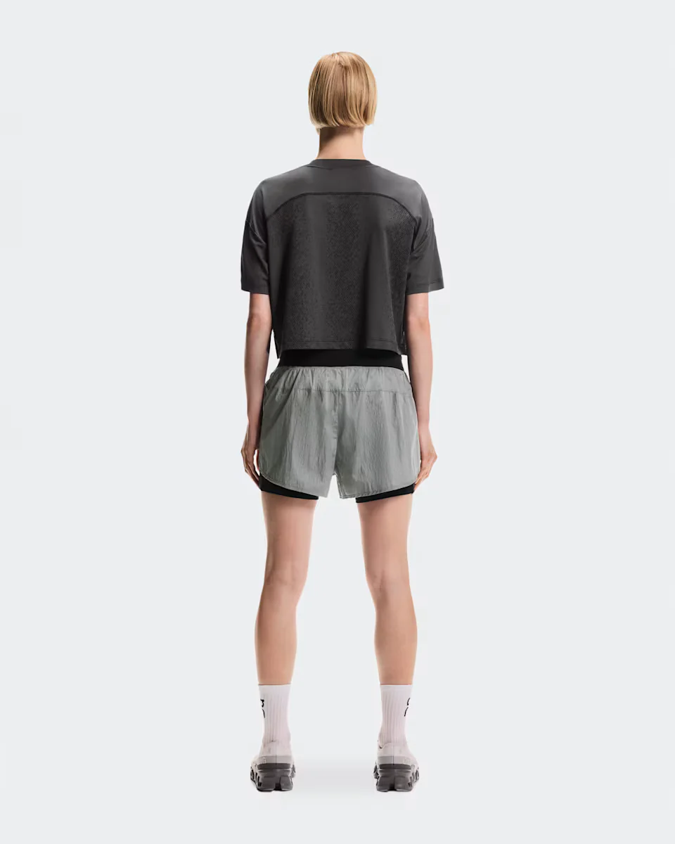 On Women Performance Volt Shorts - Glacier - Image 5