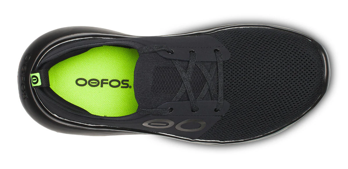OOFOS Men OOmy Stride - Black - Image 4
