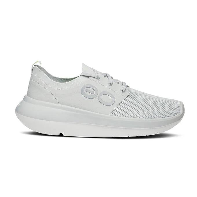 OOFOS Men OOmy Stride - White / Glacier - Image 10