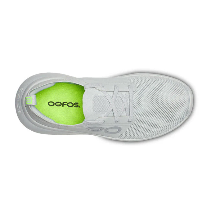 OOFOS Men OOmy Stride - White / Glacier - Image 6