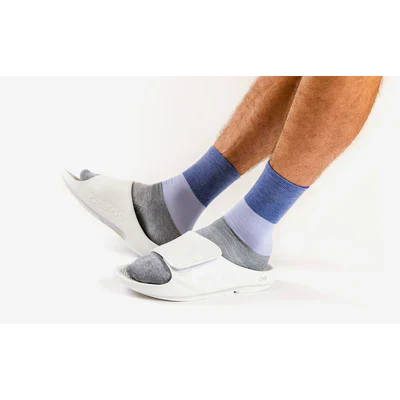 OOFOS Unisex OOahh Sport Flex - White - Image 2
