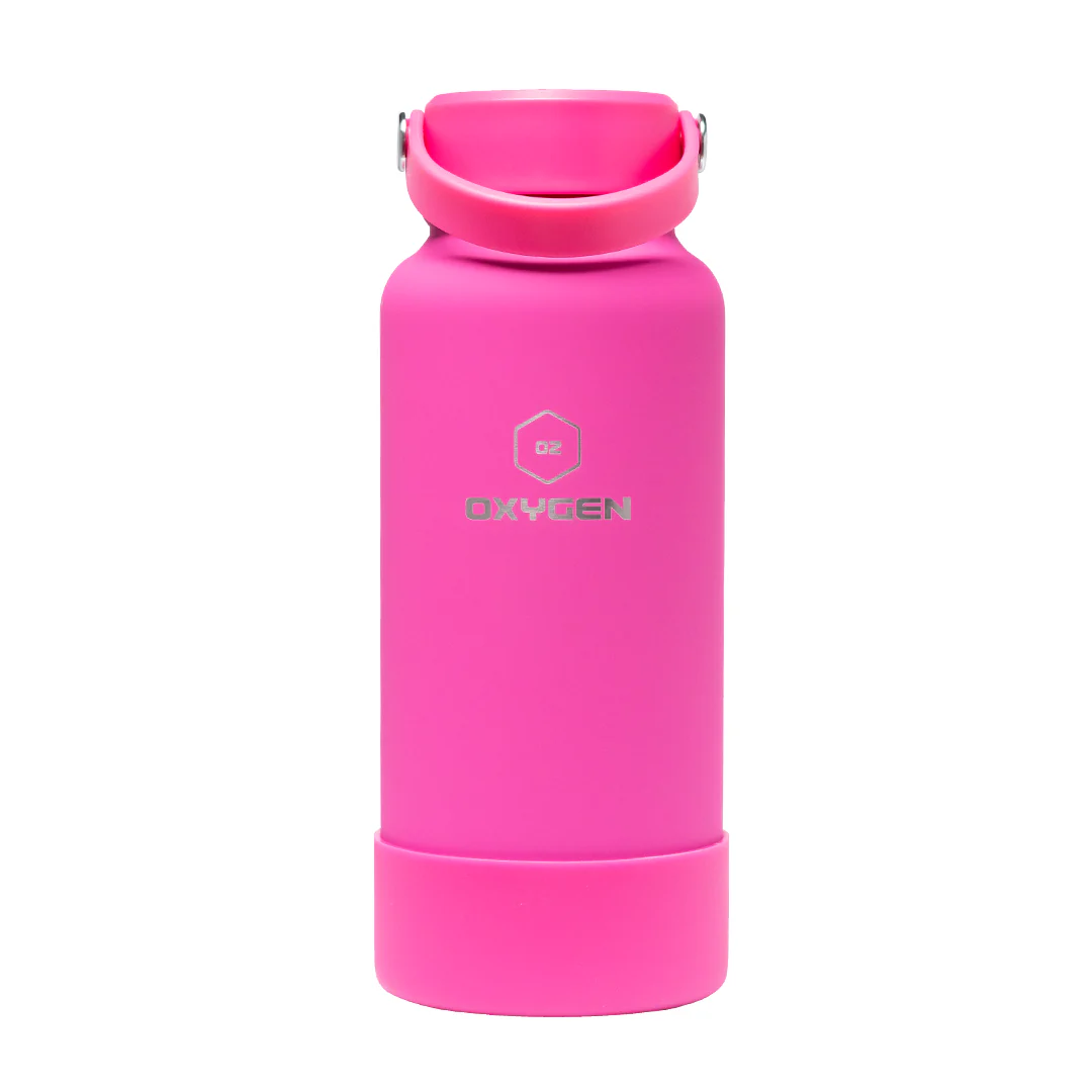 Oxygen Talon 1000ml Stainless Steel Bottle - Rose Red - Image 2